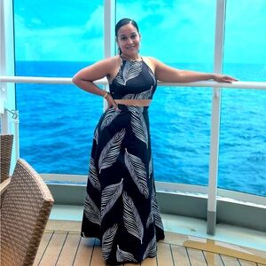 Shein tropical vacation set